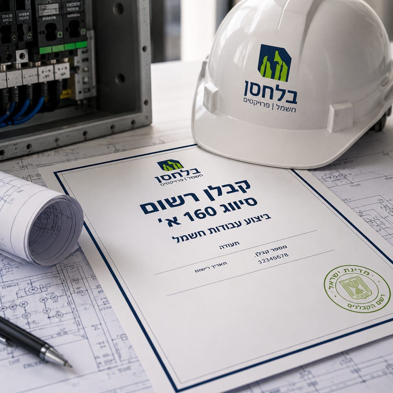 צוות בלחסן בפרויקט תשתיות